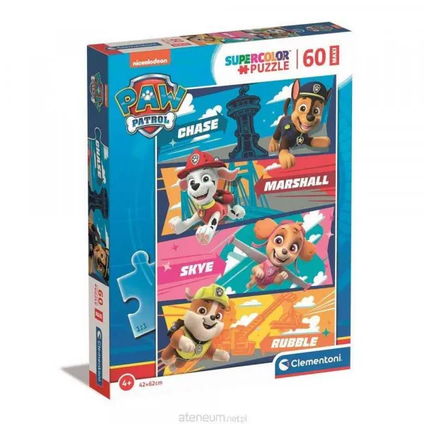 CLEMENTONI PUZZLE 60 MAXI PAW PATROL 