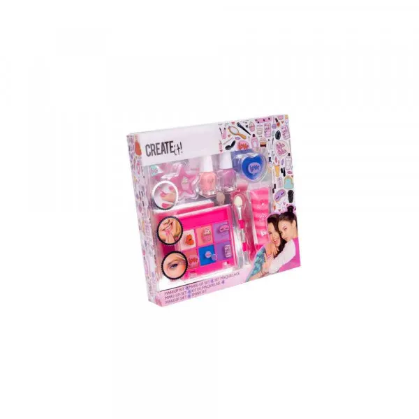 CANENCO SET SMINKE PINK LILA