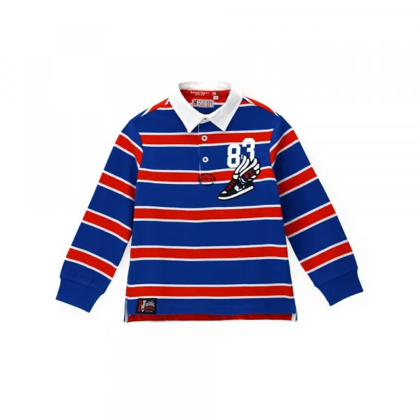 ORIGINAL MARINES MAJICA POLO DUG RUKAV BACK TO VARSITY