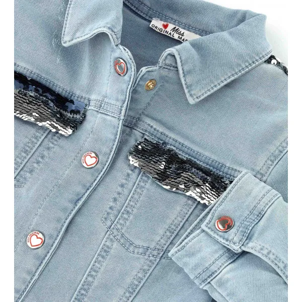 ORIGINAL MARINES TEKSAS JAKNA GIUBBINO DENIM