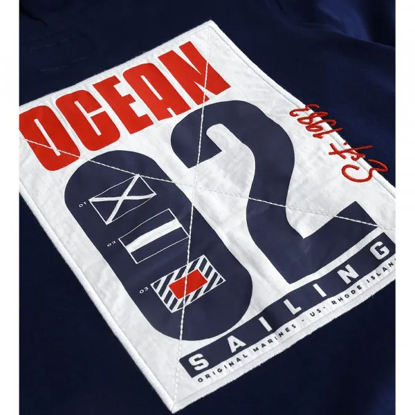 ORIGINAL MARINES MAJICA DUG RUKAV OCEAN SIDE