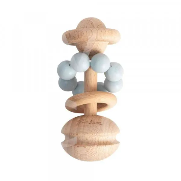 WIDDOP AND CO ZVECKA TEETHING TOY  BLUE 