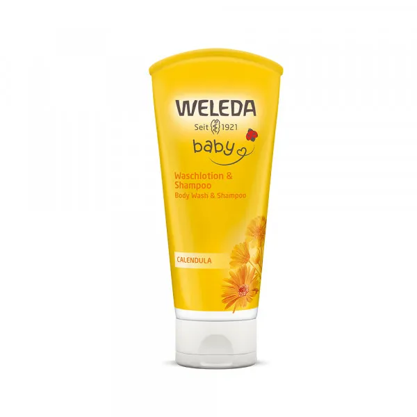 WELEDA SAMPON I GEL ZA TUSIRANJE OD NEVENA 200 ML 