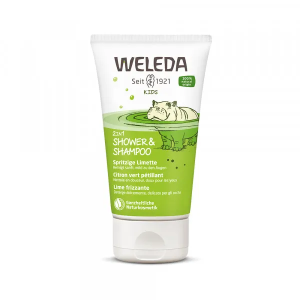 WELEDA LIMETA SAMPON I GEL ZA TUSIRANJE 150 ML 