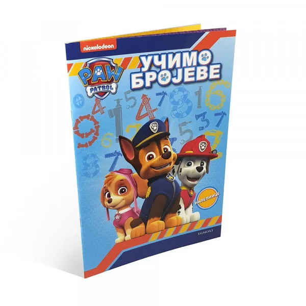 PAW PATROL UCIMO BROJEVE 