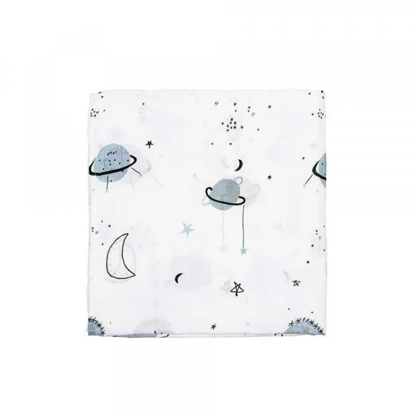 BIMBIDREAMS MUSLIN PREKRIVAC 56438303 PLAVI