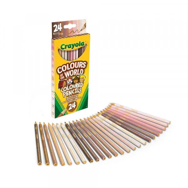 CRAYOLA DRVENE BOJICE 24 KOM