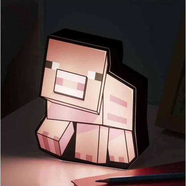 LAMPA MINECRAFT PIG LIGHT PALADONE