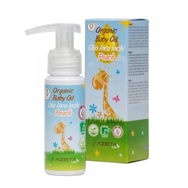 AZETA BIO ORGANSKO BEBI ULJE BRESKVA 0M+ 50ML