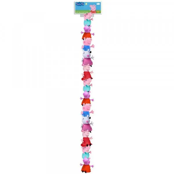 PMI: PEPPA PIG PLISANI PRIVEZAK (STRIPE) - 15 CM 