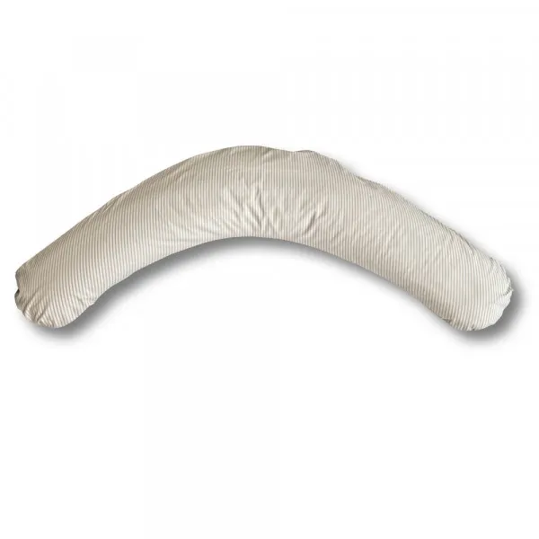 KIDZZ JASTUK ZA DOJENJE SIVE PRUGE 145X36CM 