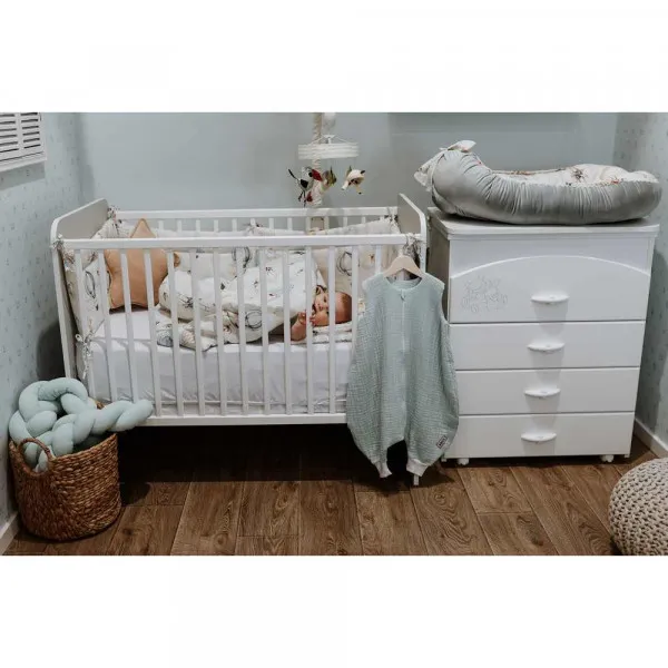 KIDZZ VRECA OD MUSLINA MINT 0-18M
