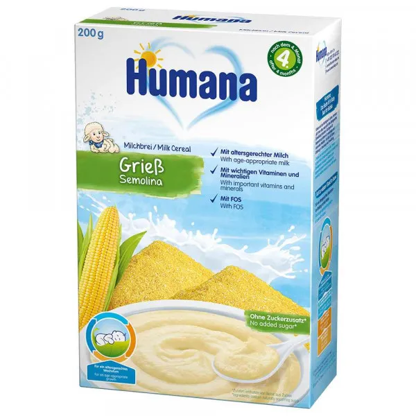 HUMANA MLECNA KASA SA GRIZOM 200G 