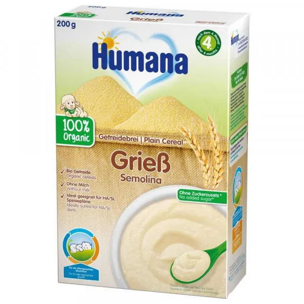 HUMANA BEZMLECNA KASA SA GRIZOM 4+M 200G 