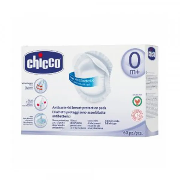 CHICCO ULOSCI ZA GRUDI ANTIBAKTERIJISKI 60 KOM