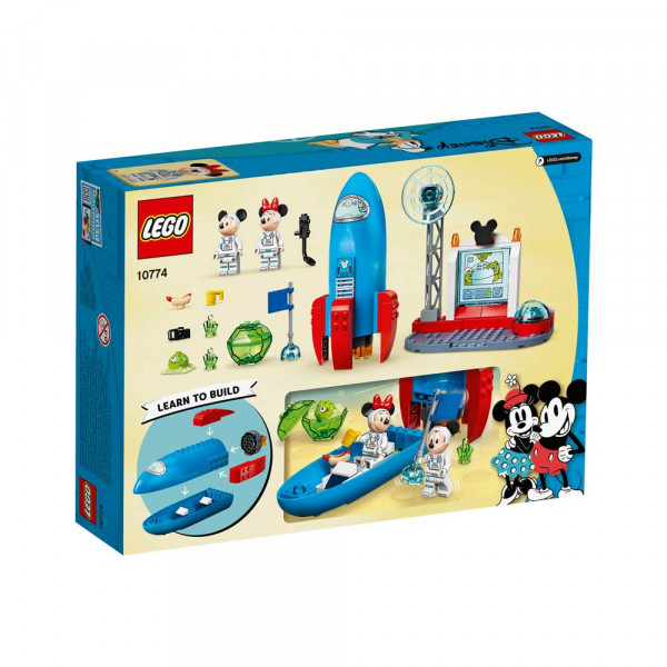 LEGO MICKEY MOUSE & MINNIE MOUSE'S SPACE ROCKET 