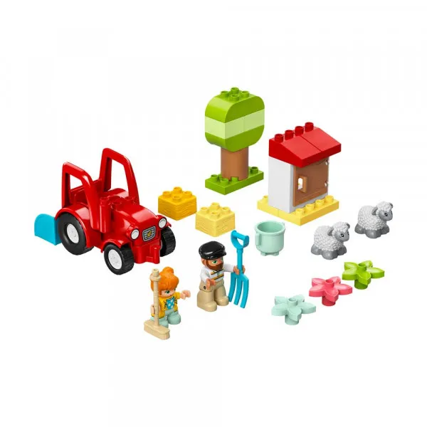 LEGO DUPLO TOWN FARM TRACTOR & ANIMAL CARE 