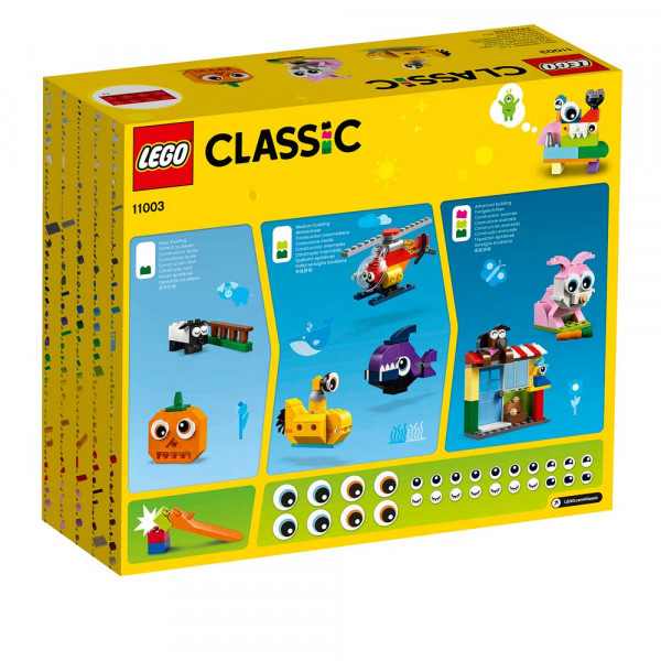 LEGO CLASSIC BRICKS AND EYES 