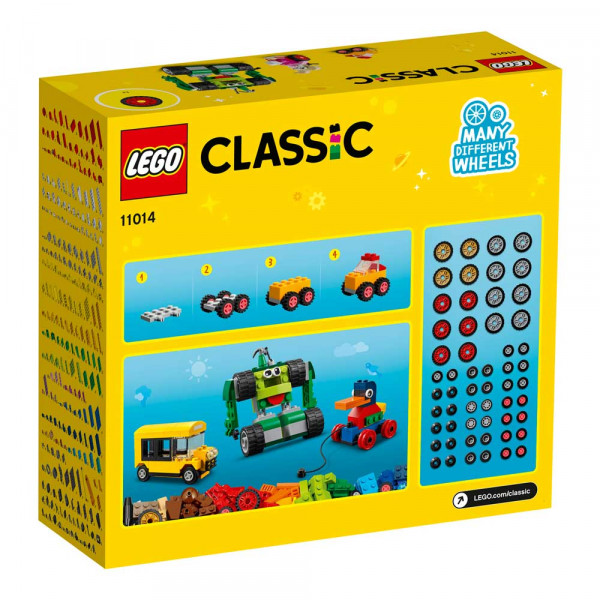 LEGO CLASSIC BRICKS AND WHEELS 