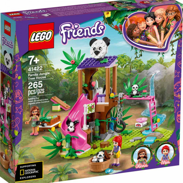 panda jungle tree house lego