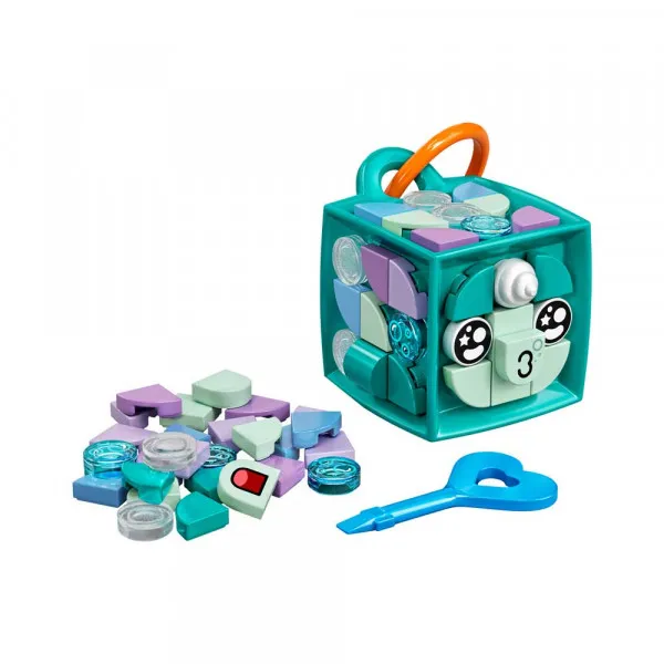 LEGO DOTS BAG TAG NARWHAL 