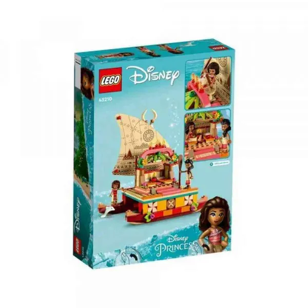 LEGO DISNEY PRINCESS MOANAS WAYFINDING BOAT