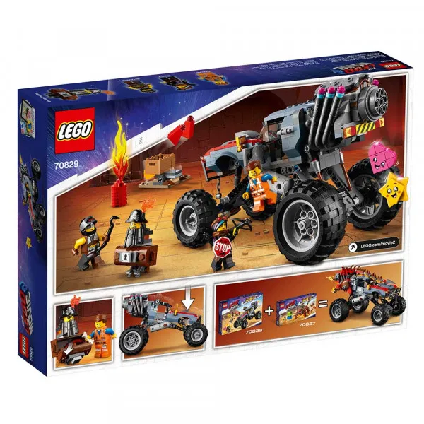 LEGO MOVIE EMMET AND LUCY S ESCAPE BUGGY 