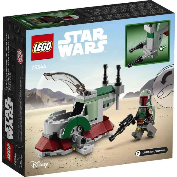 LEGO STAR WARS TM BOBA FETTS STARSHIP MICROFIGHTER