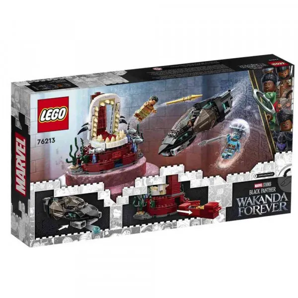 LEGO BLACK PANTER KING NAMORS THRONE ROOM