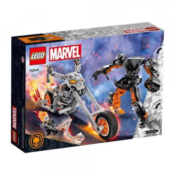 LEGO SUPER HEROES GHOST RIDER MECH  AND  BIKE 