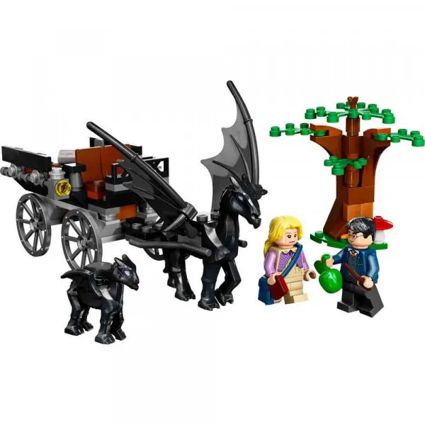 LEGO HARRY POTTER HOGWARTS CARRIAGE AND THESTRALS  