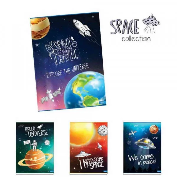 LASTVA  SVESKA A5 SPACE MP/EX/LATAJN 