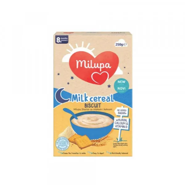 MILUPA BISCUIT 8+ 250G 