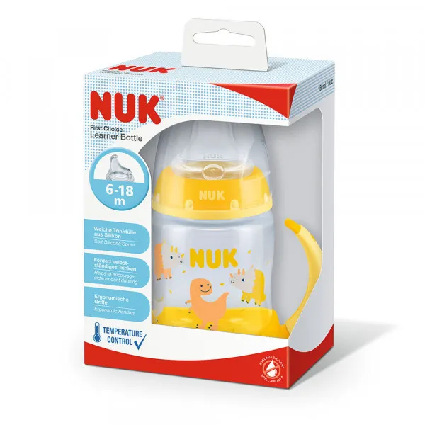 NUK FLASICA RUCKE +SISAK TPE 6+ 150 ML