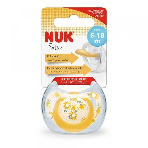 NUK VARALICA KAUCUK BOX STAR 6-18M