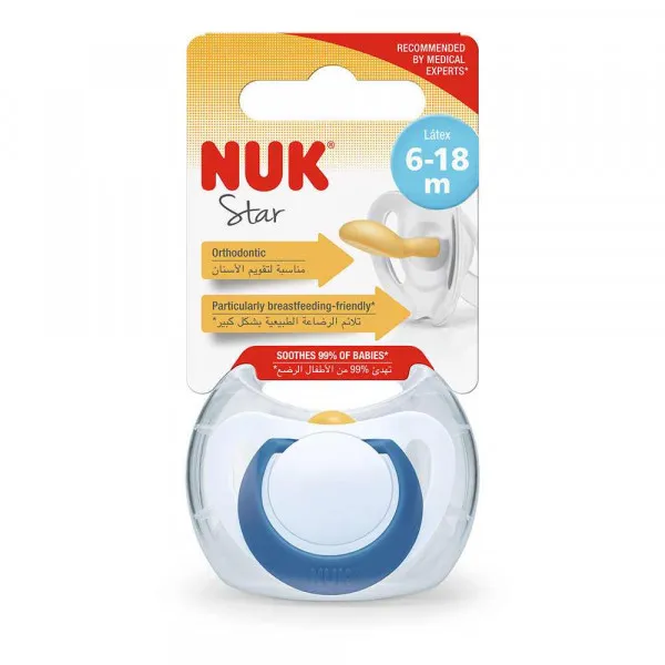 NUK VARALICA KAUCUK BOX STAR 6-18M
