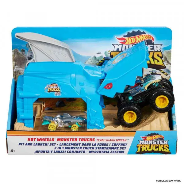 HOT WHEELS MONSTER TRUCK ISPALJIVAČ SORT