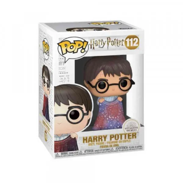 FUNKO POP HARRY POTTER VINYL HARRY W/INVISIBILITY CLOAK 