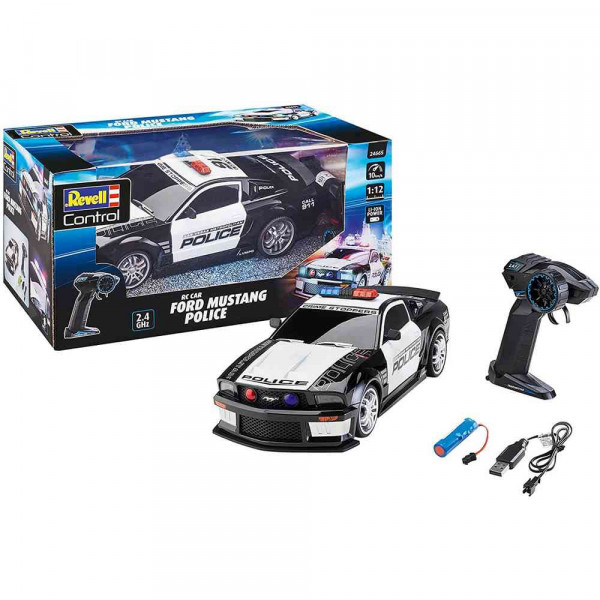 REVELL RC CAR FORD MUSTANG POLICE 