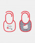 BLUKIDS PORTIKLA 2PK BIB ROSSA