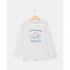 BLUKIDS MAJICA DUG RUKAV LIGHT GREY MELANGE