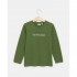 BLUKIDS MAJICA DUG RUKAV BRONZE GREEN