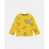 BLUKIDS MAJICA DUG RUKAV W/POCKET SUPER LEMON