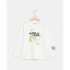 BLUKIDS MAJICA DUG RUKAV BLANC DE BLANC