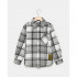 BLUKIDS KOSULJA DUG RUKAV NEUTRAL GRAY