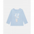 BLUKIDS MAJICA DUG RUKAV BRUNNERA BLUE