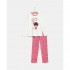 BLUKIDS PIDZAMA PINK/WHITE