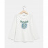 BLUKIDS MAJICA DUG RUKAV BLANC DE BLANC