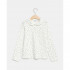 BLUKIDS MAJICA POLO DUG RUKAV SNOW WHITE