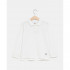 BLUKIDS MAJICA POLO DUG RUKAV BRIGHT WHITE